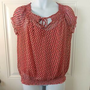 (3/$20) Liz Claiborne blouse w/ attached tank top